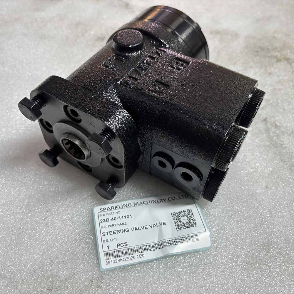 Komatsu-GD521A-motor-grader-steering-control-unit-23B-40-11101
