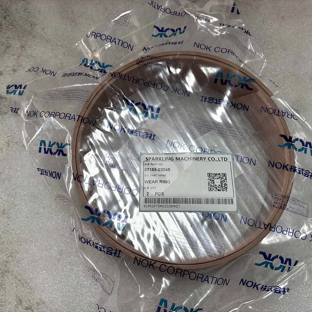 07155-02045 Hydraulic Cylinder Wear Ring for Komatsu D375A-2, D375A-3, D375A-5 07155-02045-hydraulic-cylinder-wear-ring-for-Komatsu-D375A-5