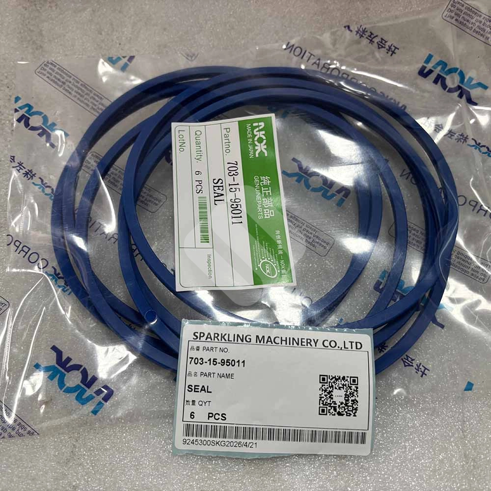 703-15-95011 Hydraulic Oil Seal for Komatsu PC1600, PC1800-6, PC2000-8 Komatsu-PC1800-6-mining-excavator-hydraulic-seal-703-15-95011