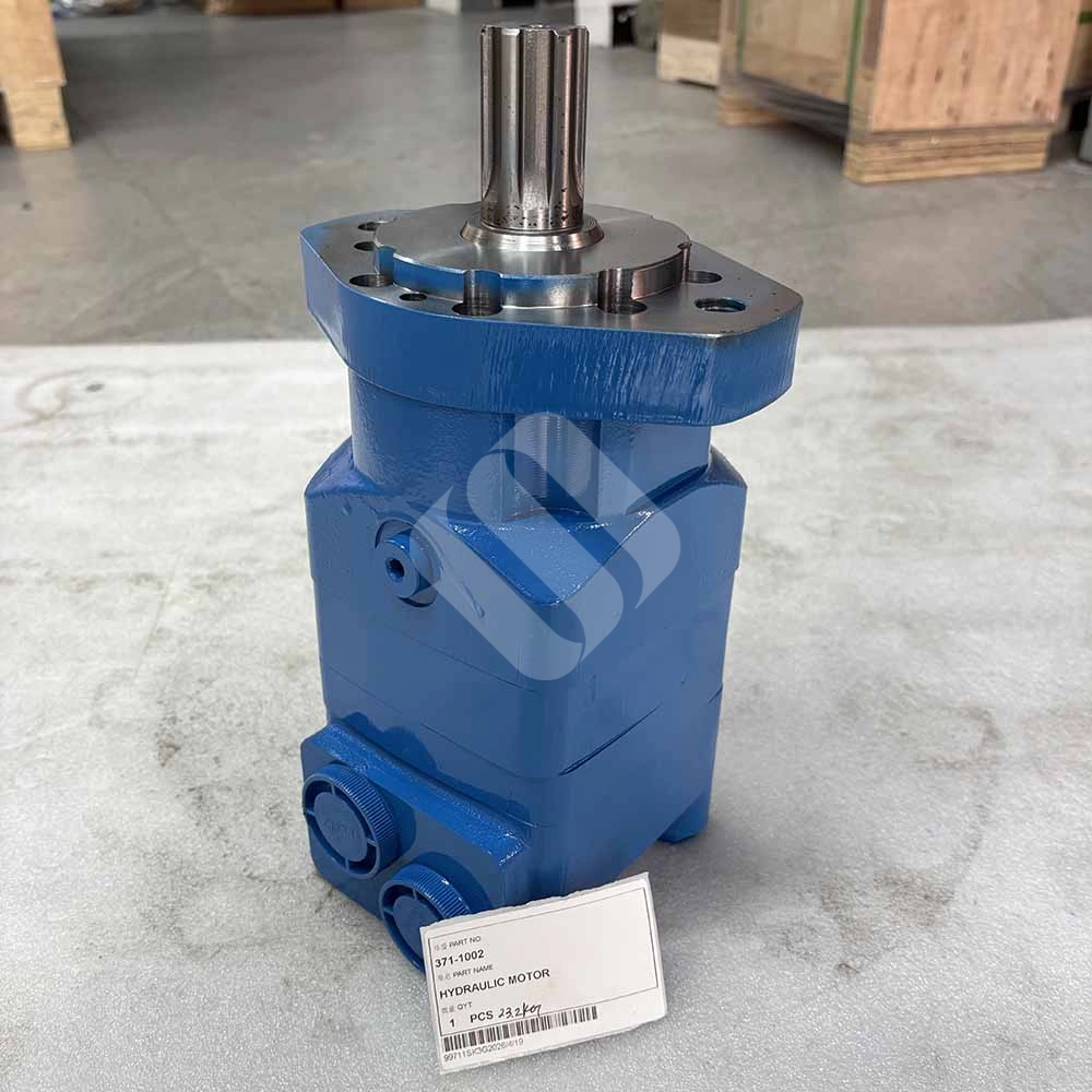 371-1002 Orbital Hydraulic Motor for Heavy Construction Equipment 371-1002-orbital-motor-with-splined-shaft-for-industrial-use