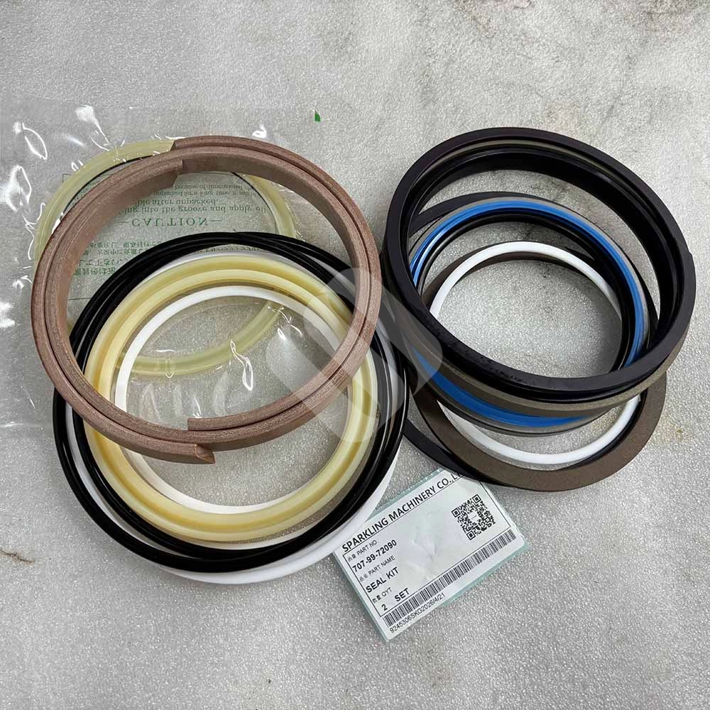 707-99-72090 Bucket Cylinder Seal Kit for Komatsu PC1250-8, PC1250LC-8 Komatsu-PC1250LC-8-mining-excavator-cylinder-repair-kit-707-99-72090