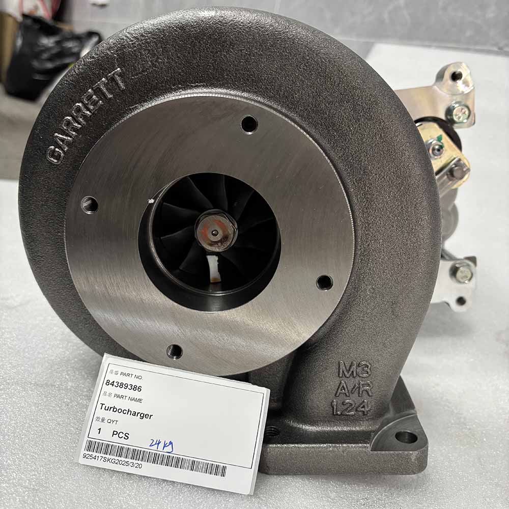CASE EXCAVATOR PARTS MADE IN CHINA NEW CX300C CX350C 84389386 TURBOCHARGER SPARKLING MACHINERY