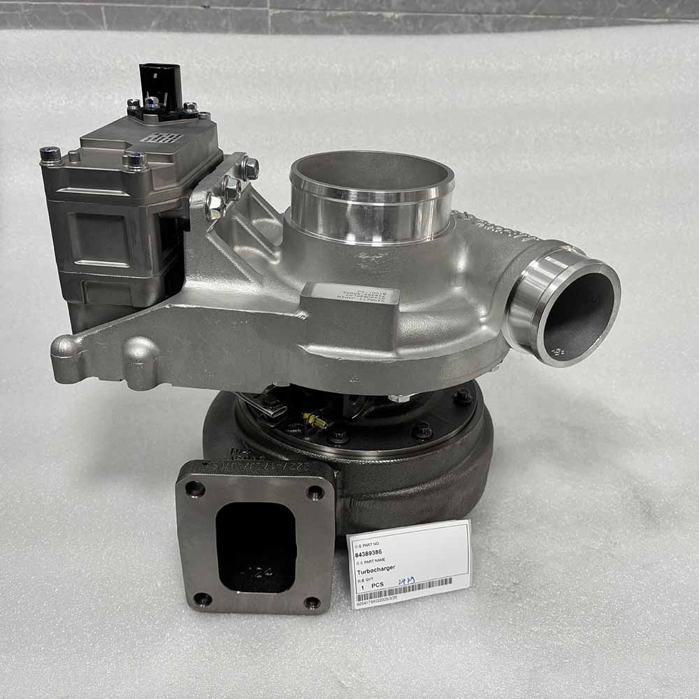 CASE EXCAVATOR PARTS MADE IN CHINA NEW CX300C CX350C 84389386 TURBOCHARGER SPARKLING MACHINERY