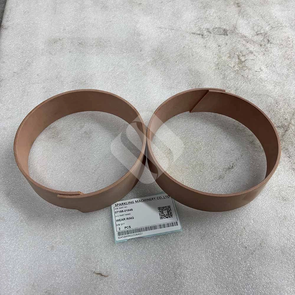 07155-01845 Hydraulic Cylinder Wear Ring for Komatsu D155A-6, D155AX-6 0715501845-wear-resistant-guide-ring-for-dozer-cylinders