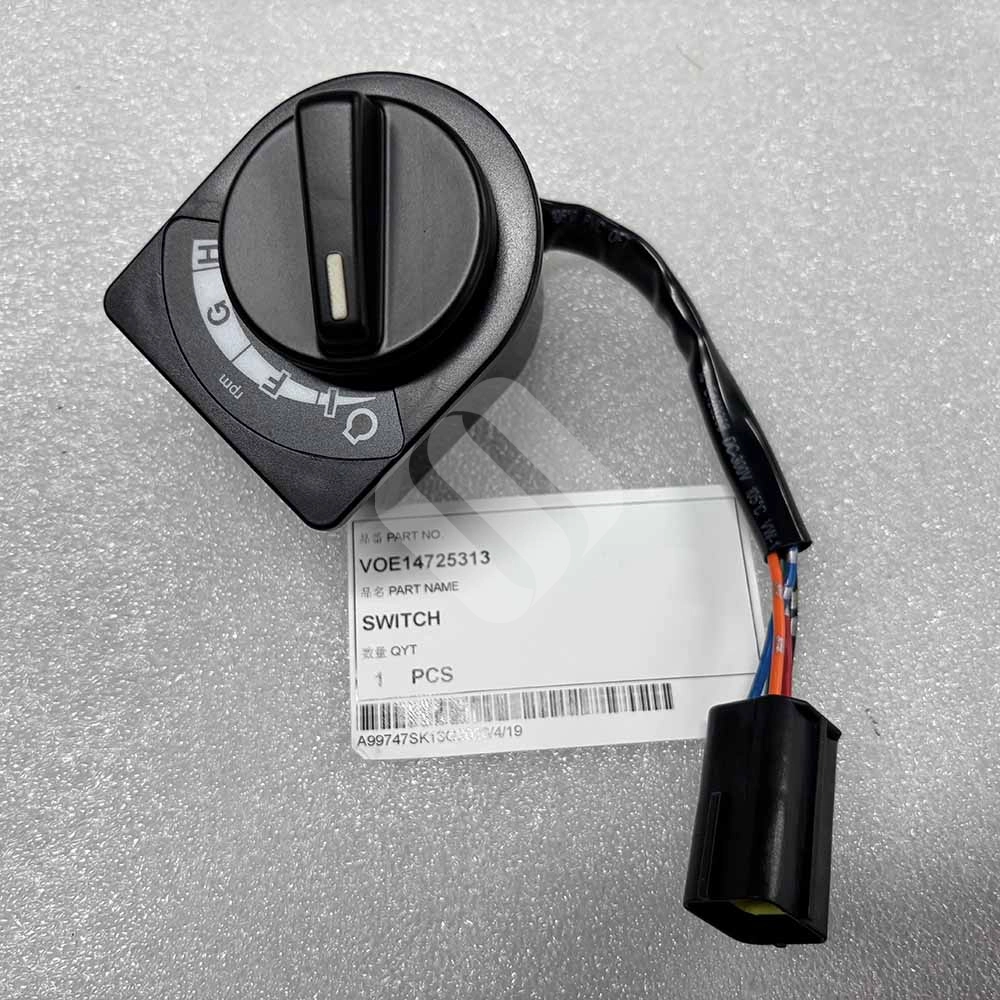 VOE14725313 Control Switch for Volvo EW205D, EC120D, EC140D, EC170D Heavy-duty-sealed-switch-VOE14725313-for-Volvo-construction-machinery