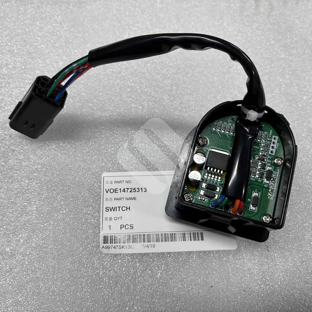 VOE14725313 Control Switch for Volvo EW205D, EC120D, EC140D, EC170D Volvo-EW205D-wheeled-excavator-console-switch-VOE14725313