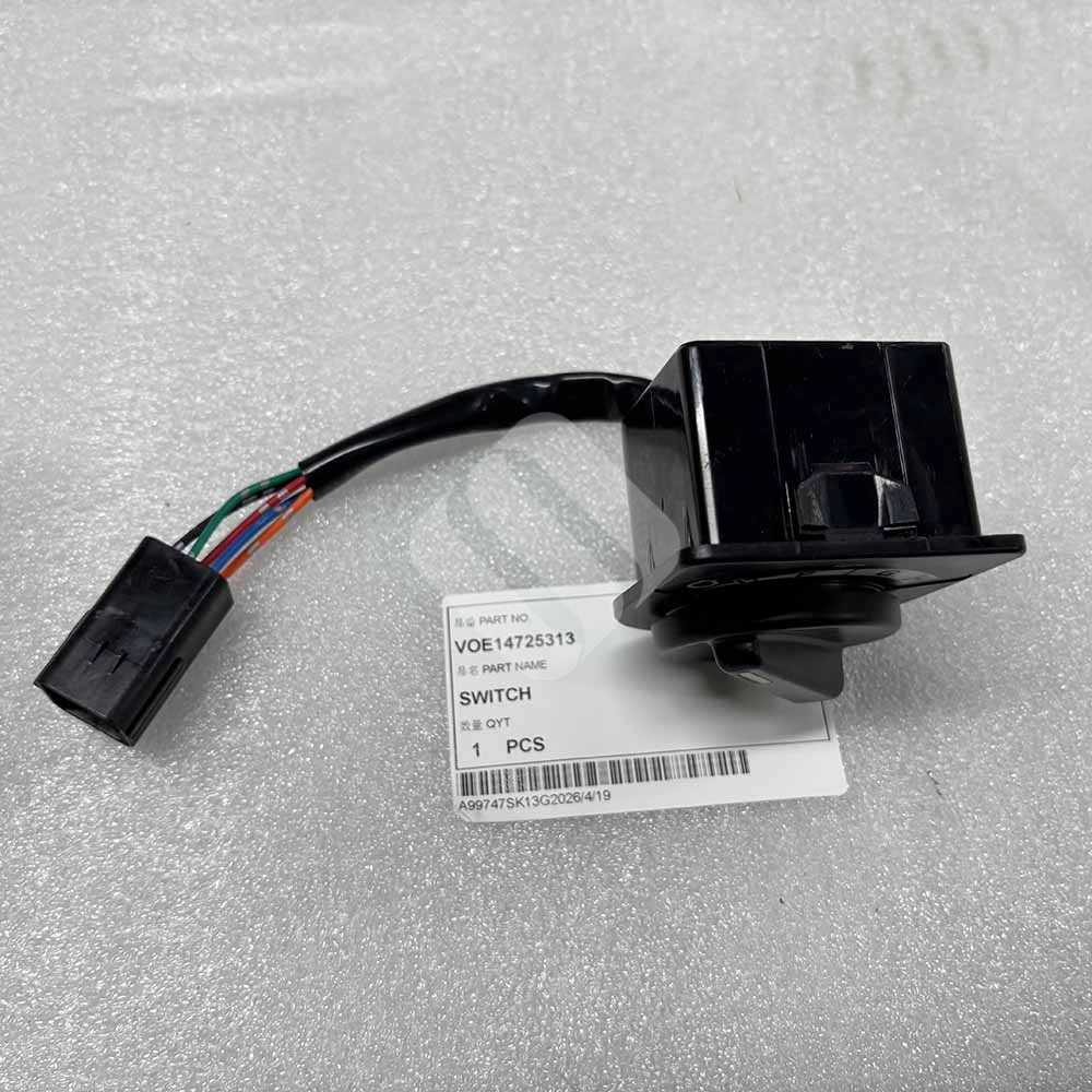 VOE14725313 Control Switch for Volvo EW205D, EC120D, EC140D, EC170D Volvo-EC170D-crawler-excavator-dash-switch-VOE14725313