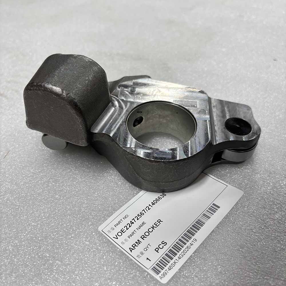 Precision-machined-Volvo-rocker-arm-VOE22472567-side-view