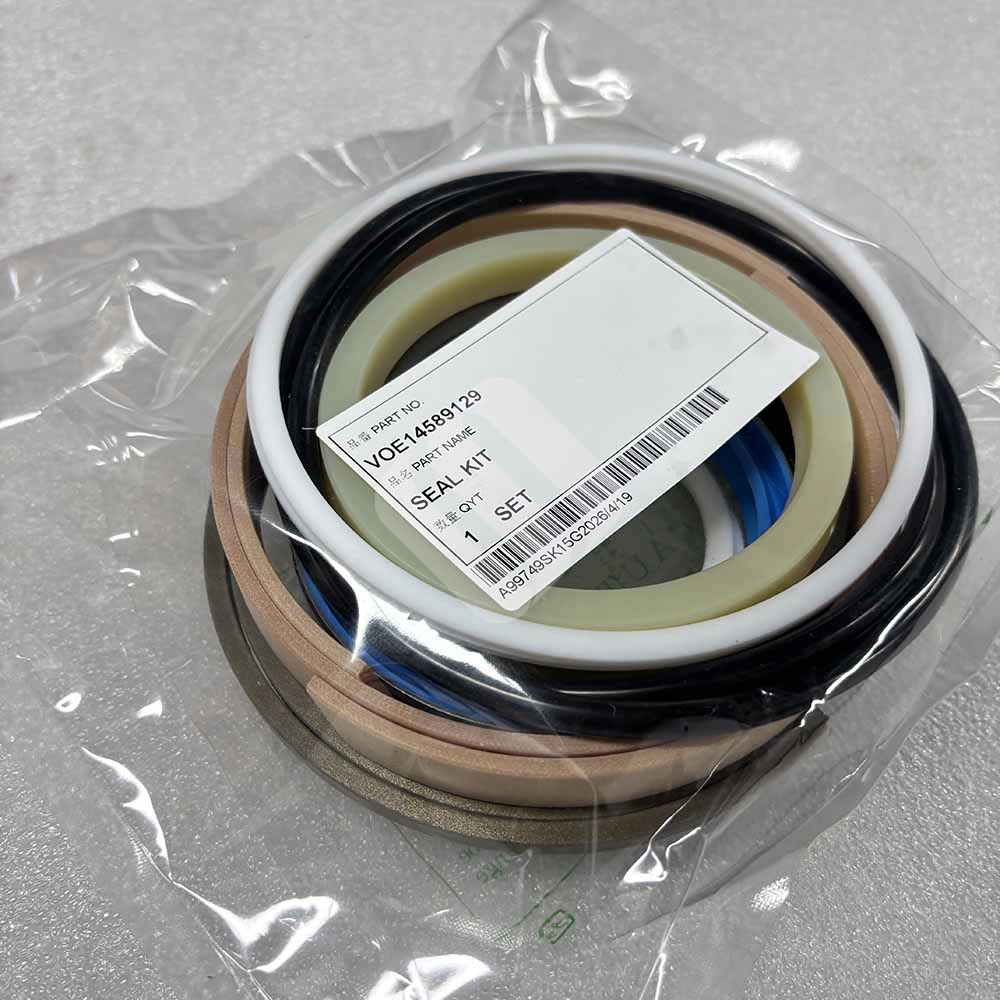VOE14589129 Bucket Cylinder Seal Kit for Volvo EC200B, EC200D, EC210B VOE14589129-high-performance-rod-and-piston-seal-group