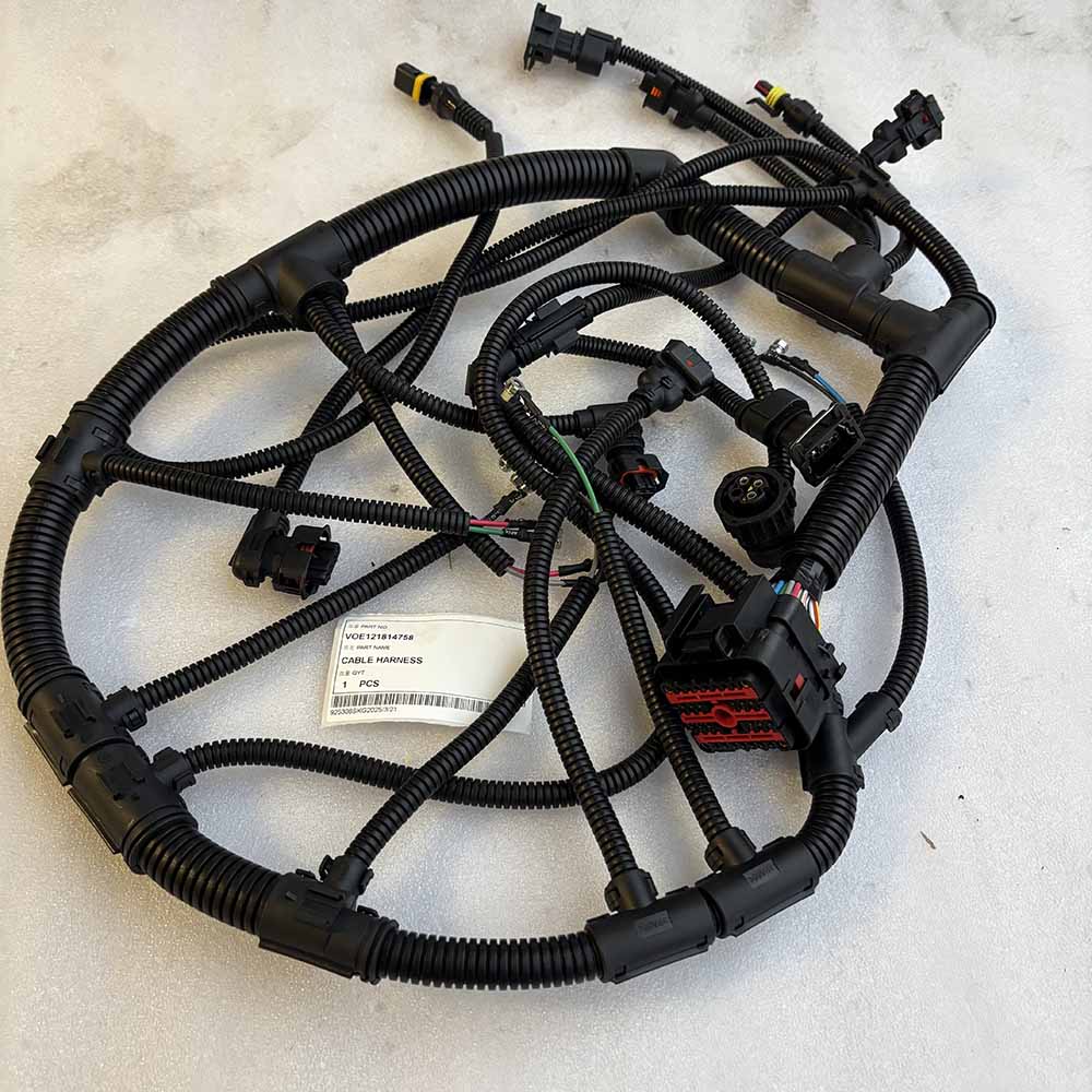 VOLVO EXCAVATOR PARTS MADE IN CHINA NEW EC240B EC240C EC290B EC290C VOE21814758 CABLE HARNESS SPARKLING MACHINERY