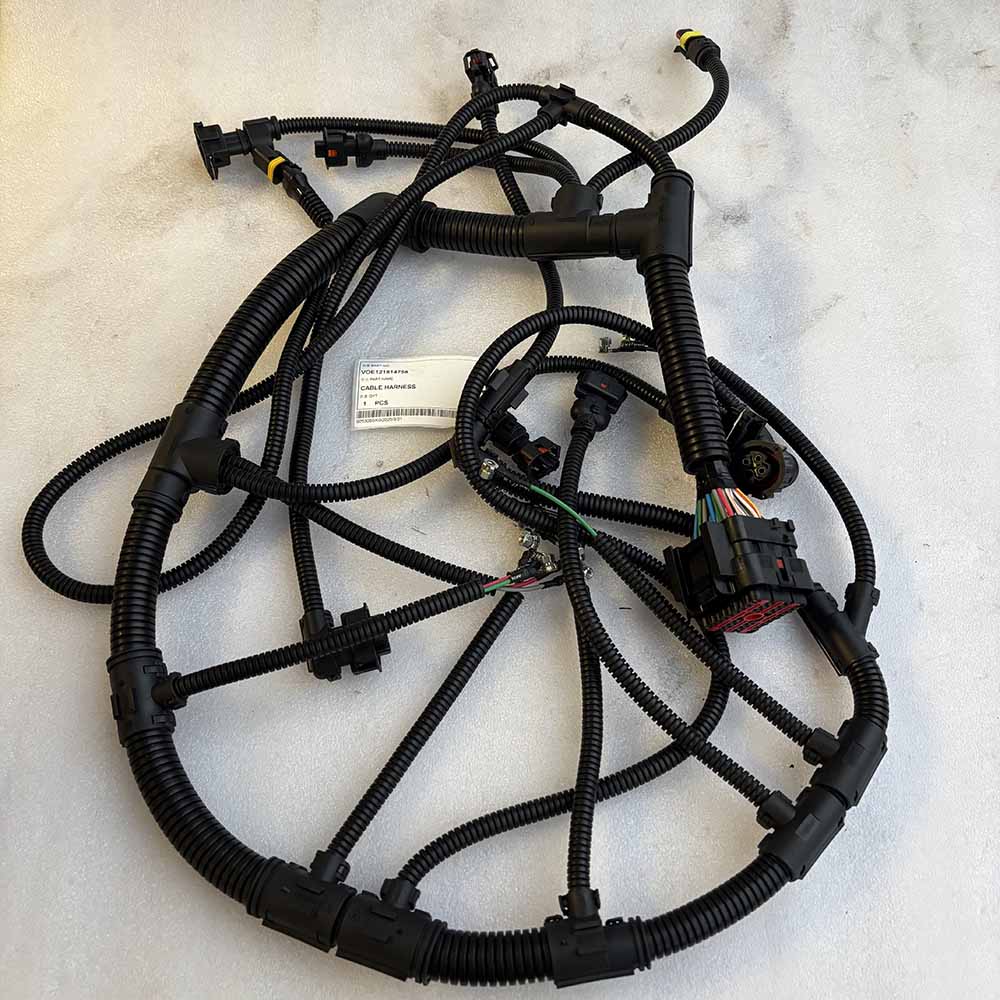 VOLVO EXCAVATOR PARTS MADE IN CHINA NEW EC240B EC240C EC290B EC290C VOE21814758 CABLE HARNESS SPARKLING MACHINERY
