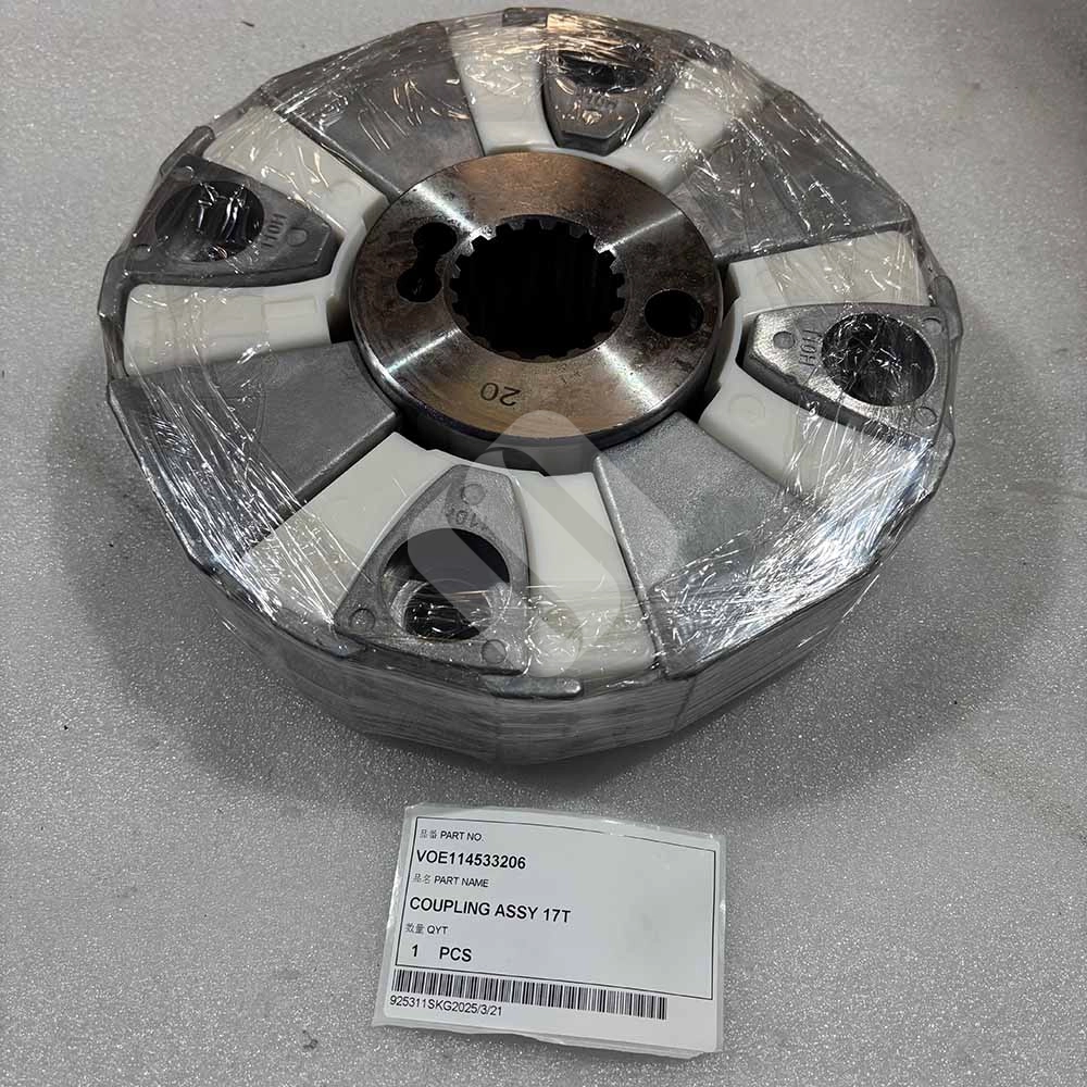 VOLVO EXCAVATOR PARTS MADE IN CHINA NEW EC140B EC160B EC210B EC240B VOE114533206 COUPLING ASSY 17T SPARKLING MACHINERY VOLVO EXCAVATOR PARTS MADE IN CHINA NEW EC140B EC160B EC210B EC240B VOE114533206 COUPLING ASSY 17T SPARKLING MACHINERY