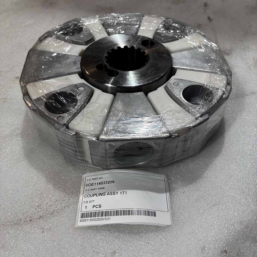 VOLVO EXCAVATOR PARTS MADE IN CHINA NEW EC140B EC160B EC210B EC240B VOE114533206 COUPLING ASSY 17T SPARKLING MACHINERY