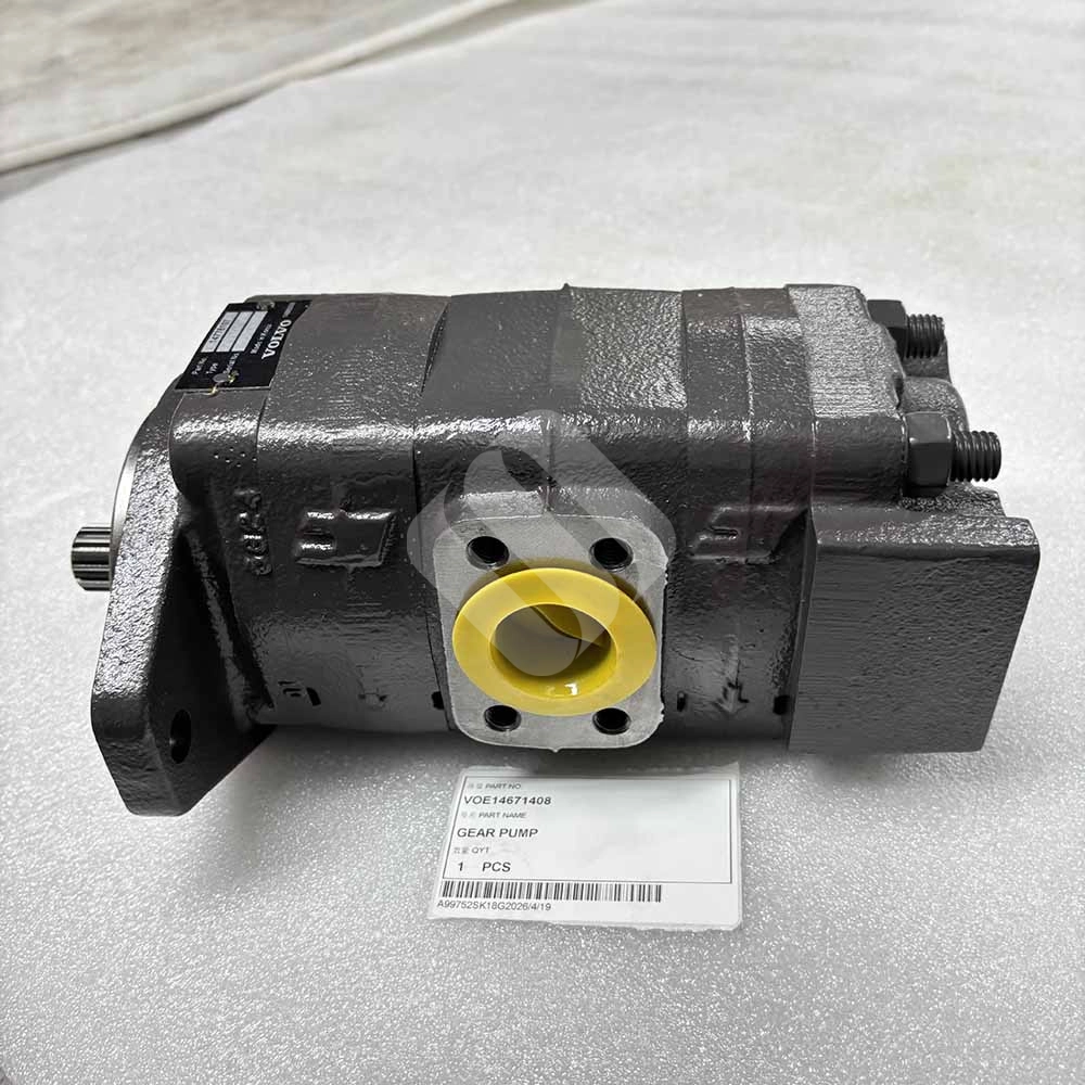 VOE14671408 Hydraulic Pilot Gear Pump for Volvo EC750D, EC750E Excavators IMG_7266