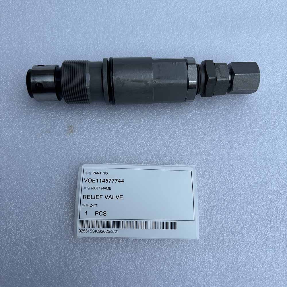 VOLVO EXCAVATOR PARTS MADE IN CHINA NEW EC330B EC330C EC340D EC360B EC380D VOE114577744 RELIEF VALVE SPARKLING MACHINERY
