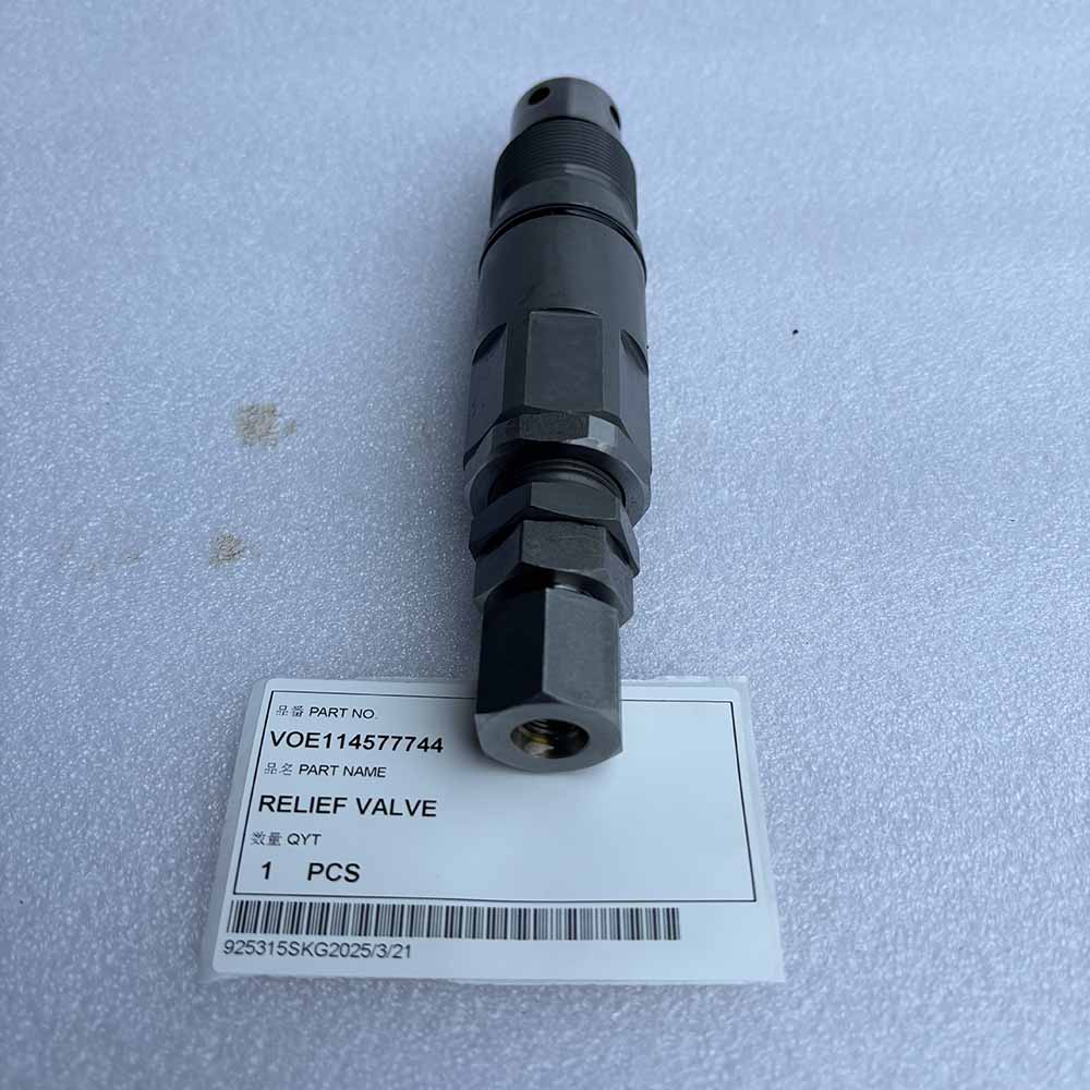 VOLVO EXCAVATOR PARTS MADE IN CHINA NEW EC330B EC330C EC340D EC360B EC380D VOE114577744 RELIEF VALVE SPARKLING MACHINERY