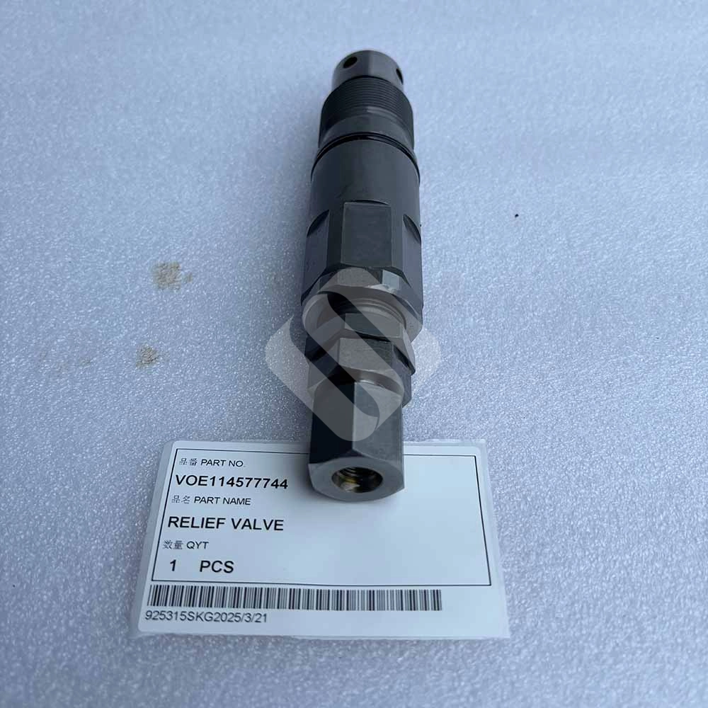 VOLVO EXCAVATOR PARTS MADE IN CHINA NEW EC330B EC330C EC340D EC360B EC380D VOE114577744 RELIEF VALVE SPARKLING MACHINERY VOLVO EXCAVATOR PARTS MADE IN CHINA NEW EC330B EC330C EC340D EC360B EC380D VOE114577744 RELIEF VALVE SPARKLING MACHINERY