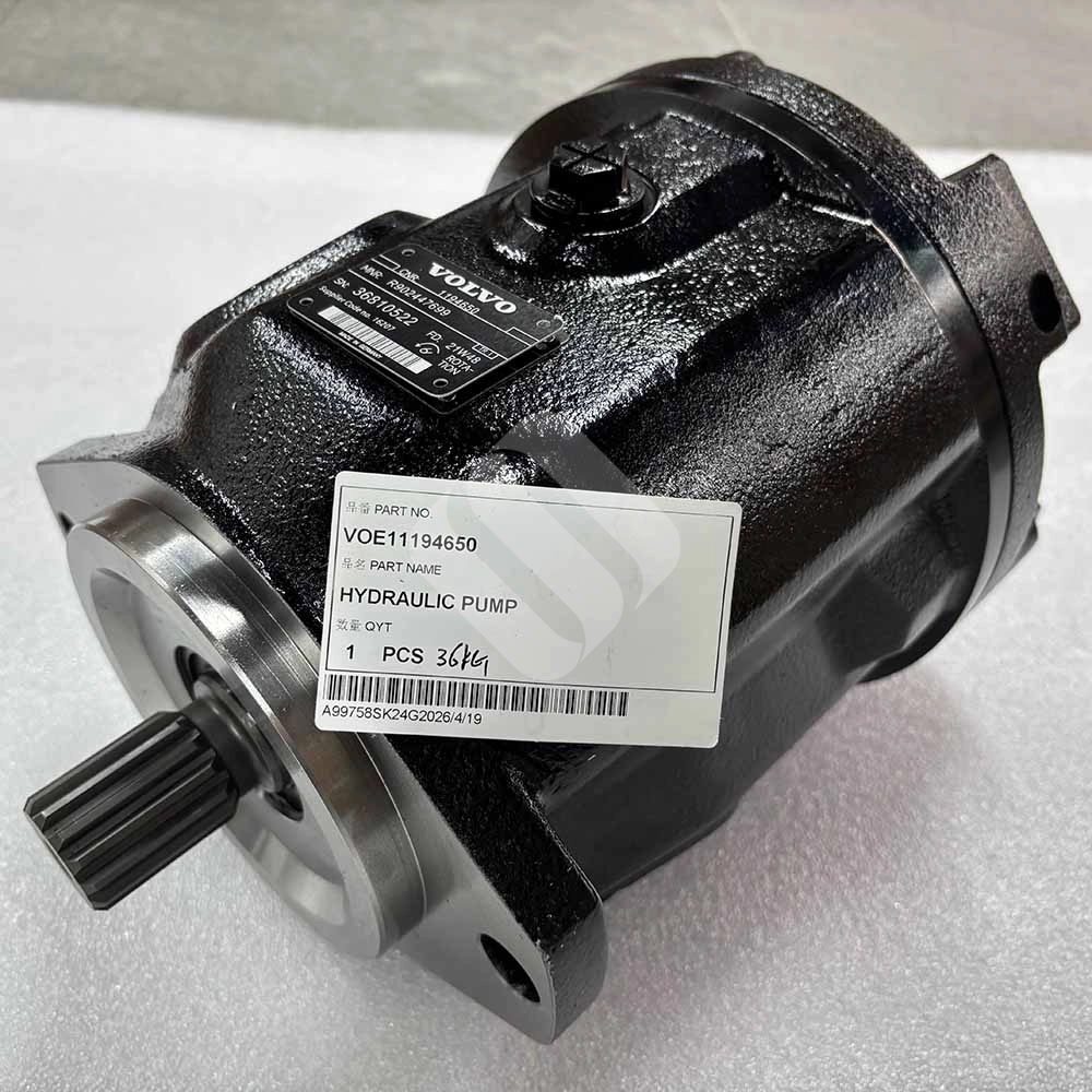 VOE11194650 Hydraulic Pump for Volvo A35E, A40E, A40F, A40G Volvo-A35E-articulated-hauler-main-hydraulic-pump-11194650