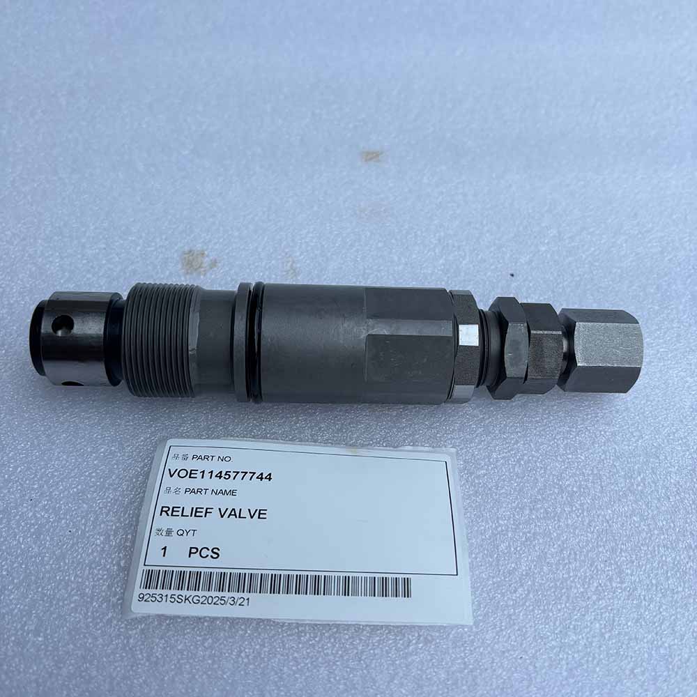 VOLVO EXCAVATOR PARTS MADE IN CHINA NEW EC330B EC330C EC340D EC360B EC380D VOE114577744 RELIEF VALVE SPARKLING MACHINERY