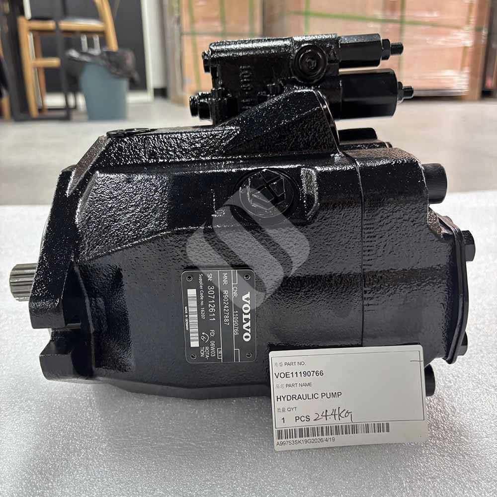 VOE11190766 Hydraulic Pump for Volvo A25D, A35D, A35E, A35F Volvo-A25D-articulated-truck-hydraulic-pump-11190766