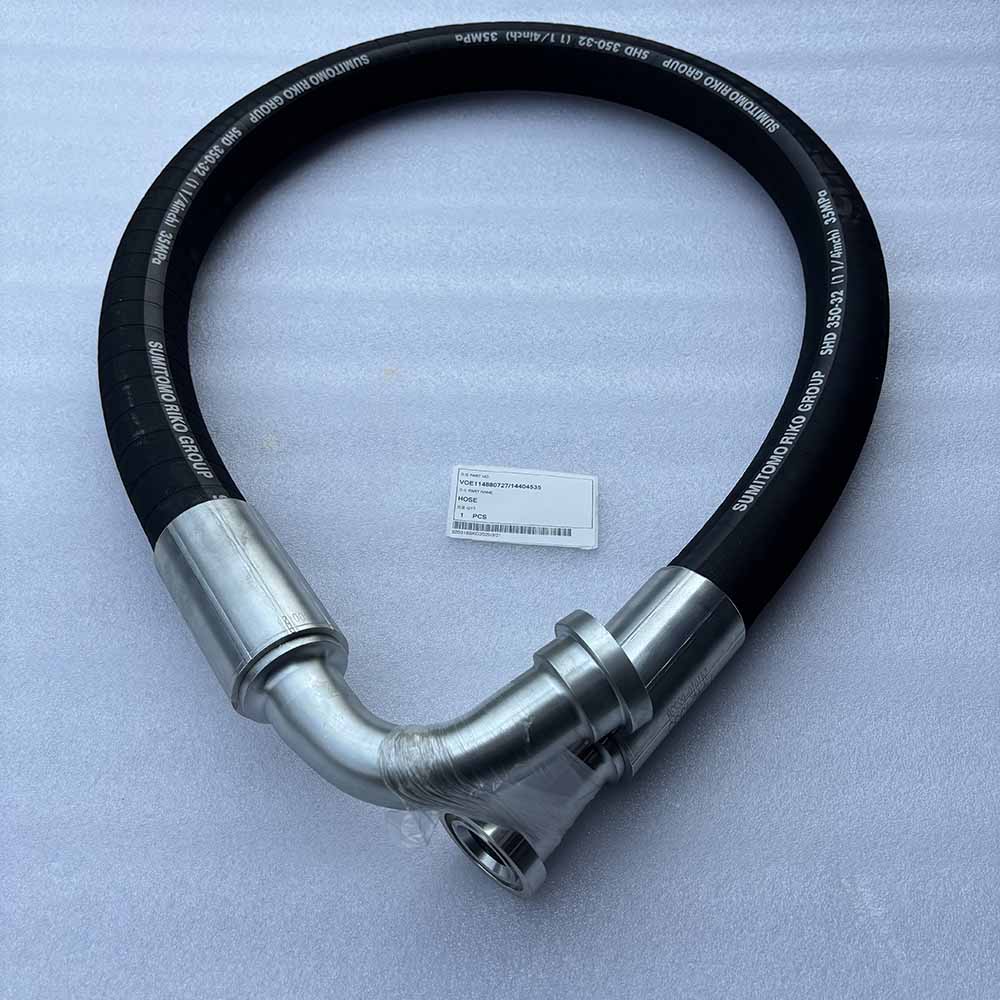 VOLVO EXCAVATOR PARTS MADE IN CHINA NEW EC460B EC460C EC460CHR EC480D VOE14880727 14404535 HOSE SPARKLING MACHINERY