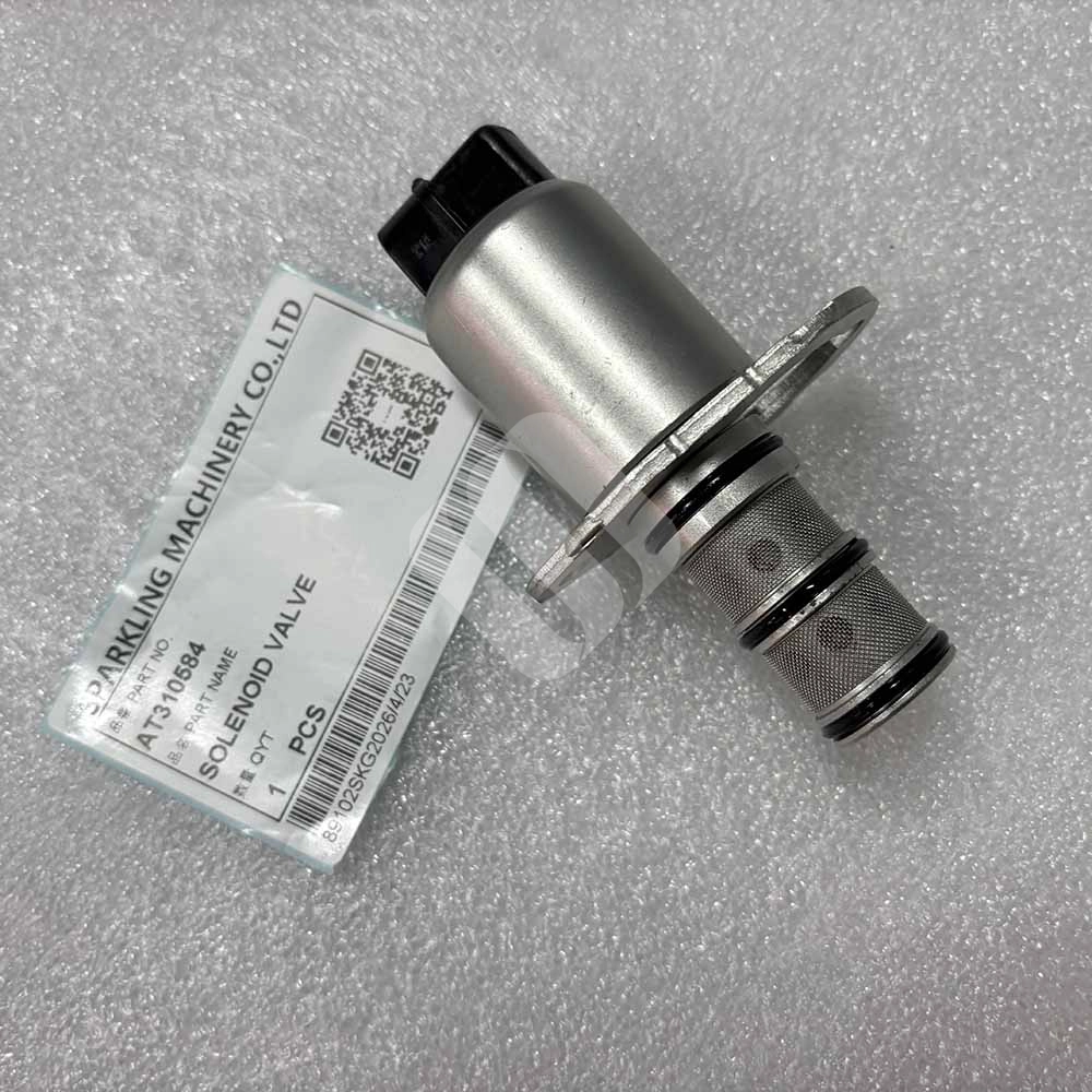 AT310584 Transmission Solenoid Valve for John Deere 310J, 310K, 310L John-Deere-310L-backhoe-loader-hydraulic-solenoid-AT310584