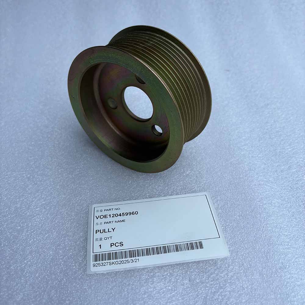 VOLVO EXCAVATOR PARTS MADE IN CHINA NEW EC160B EC180B EC210B EC240B EC290B EC330B EC360B VOE120459960 PULLY SPARKLING MACHINERY