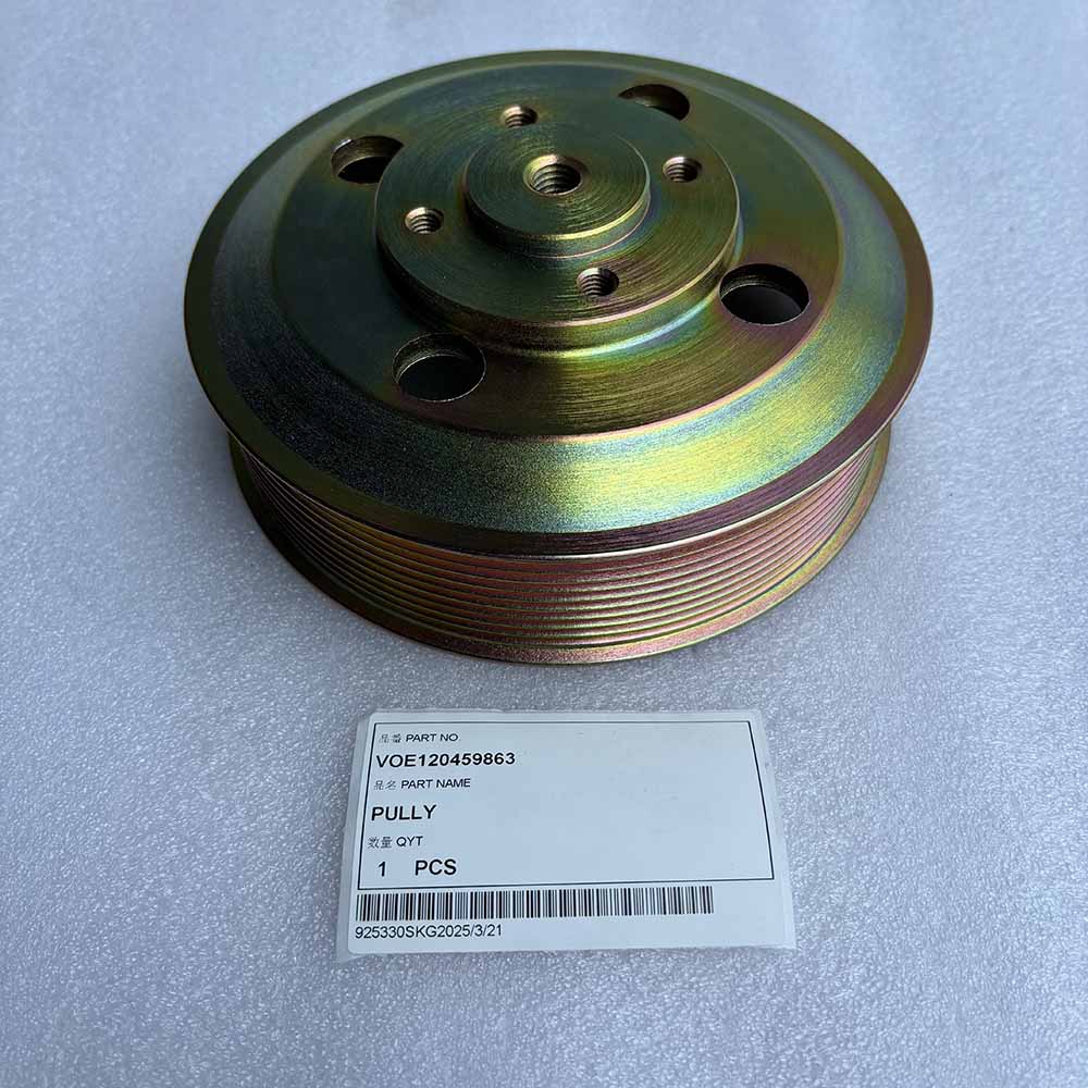 VOLVO EXCAVATOR PARTS MADE IN CHINA NEW EC135B EC140B EC160B EC180B EC210B EW145B VOE120459863 PULLY SPARKLING MACHINERY