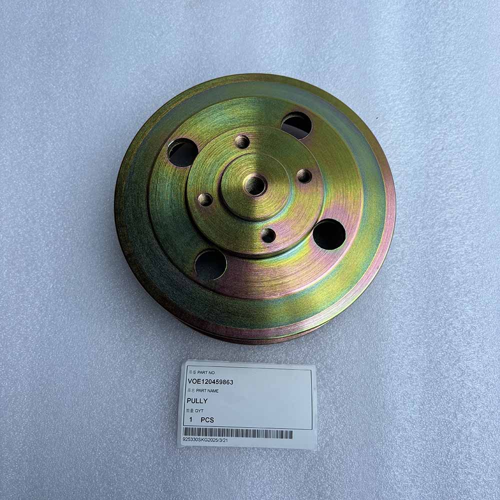 VOLVO EXCAVATOR PARTS MADE IN CHINA NEW EC135B EC140B EC160B EC180B EC210B EW145B VOE120459863 PULLY SPARKLING MACHINERY