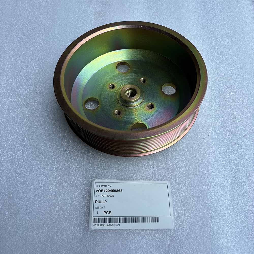VOLVO EXCAVATOR PARTS MADE IN CHINA NEW EC135B EC140B EC160B C180B EC210B EW145B VOE120459863 PULLY SPARKLING MACHINERY
