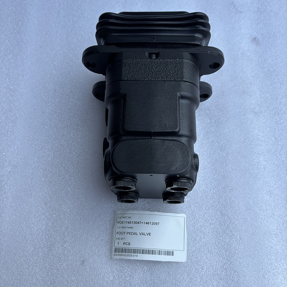 MADE IN CHINA SPARKLING MACHINERY NEW EC135B EC140B EC160B VOE114515047=14612097 FOOT PEDAL VALVE