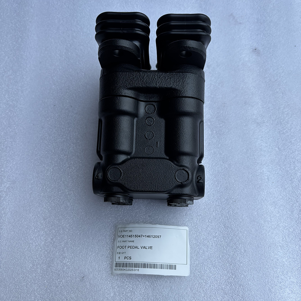 MADE IN CHINA SPARKLING MACHINERY NEW EC135B EC140B EC160B VOE114515047=14612097 FOOT PEDAL VALVE