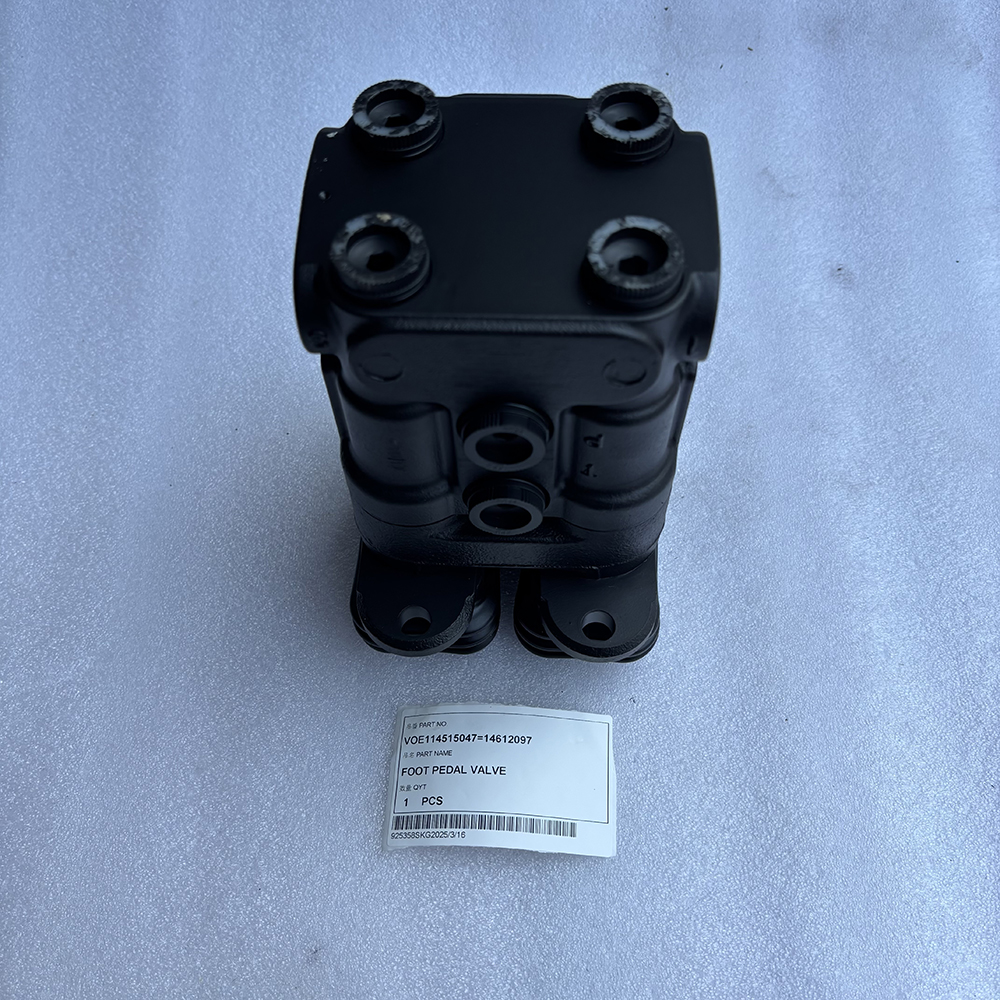 MADE IN CHINA SPARKLING MACHINERY NEW EC135B EC140B EC160B VOE114515047=14612097 FOOT PEDAL VALVE