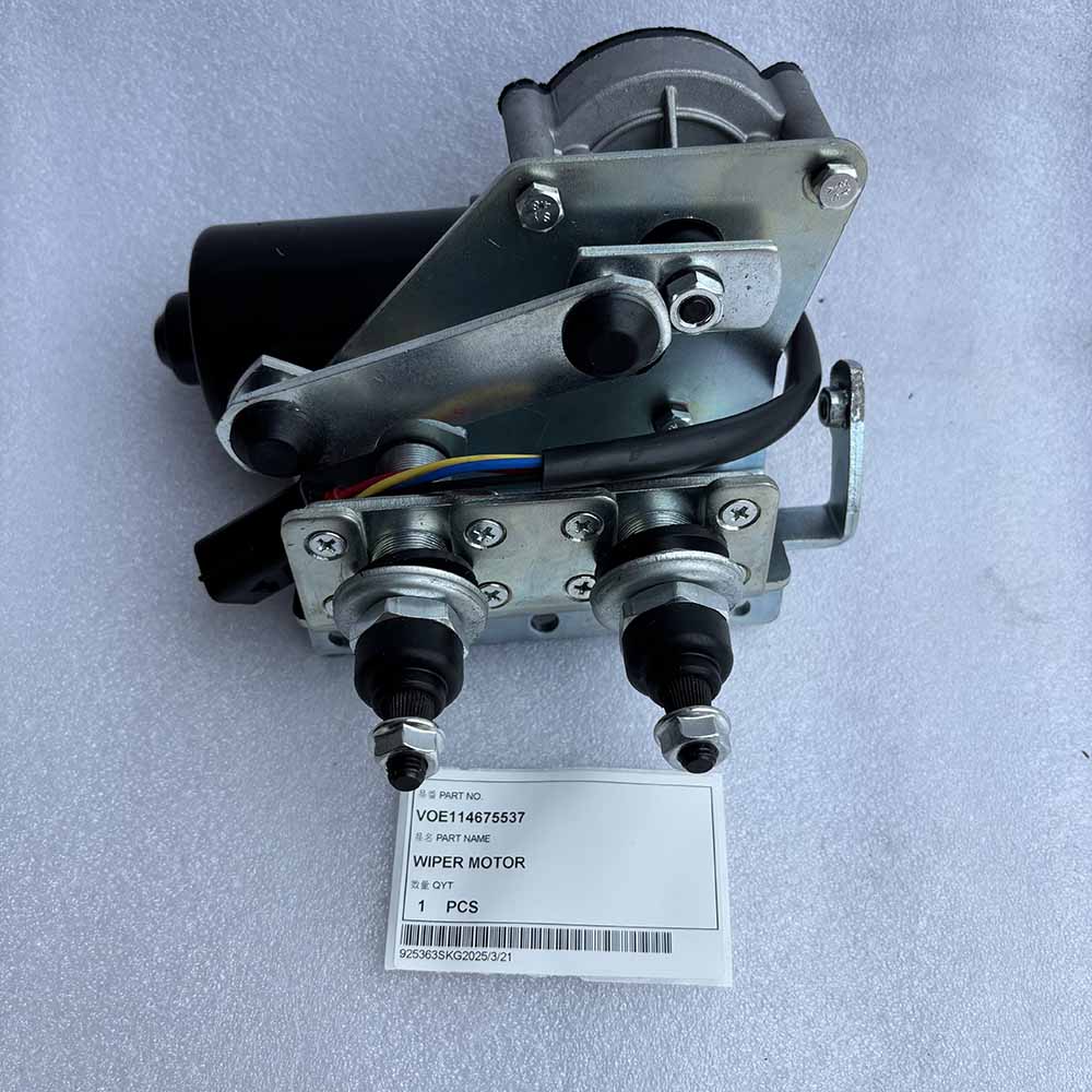 VOLVO EXCAVATOR PARTS MADE IN CHINA NEW EC140D EC140E EC160E EC180E EC220D VOE14675537 WIPER MOTOR SPARKLING MACHINERY