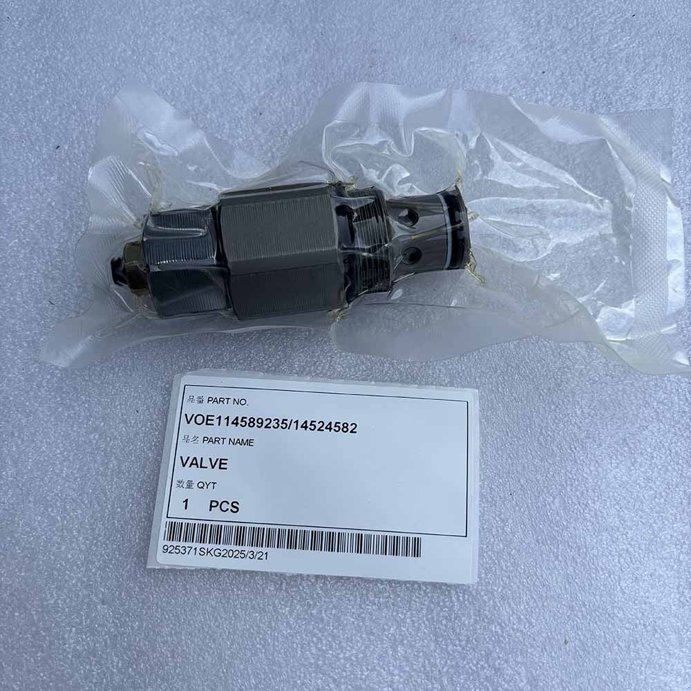 VOLVO EXCAVATOR PARTS MADE IN CHINA NEW EC140B EC140C EC160B EC160C EC180B EC180C VOE114589235 14524582 VALVE SPARKLING MACHINERY