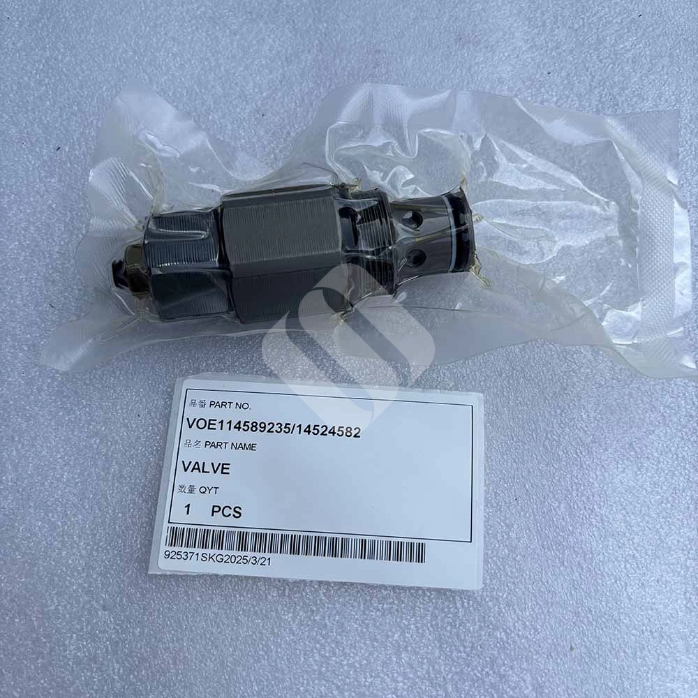 VOLVO EXCAVATOR PARTS MADE IN CHINA NEW EC140B EC140C EC160B EC160C EC180B EC180C VOE114589235 14524582 VALVE SPARKLING MACHINERY VOLVO EXCAVATOR PARTS MADE IN CHINA NEW EC140B EC140C EC160B EC160C EC180B EC180C VOE114589235 14524582 VALVE SPARKLING MACHINERY