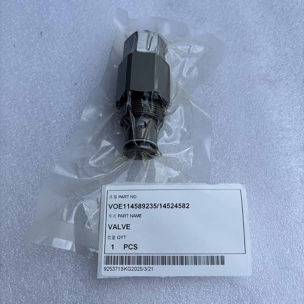 VOLVO EXCAVATOR PARTS MADE IN CHINA NEW EC140B EC140C EC160B EC160C EC180B EC180C VOE114589235 14524582 VALVE SPARKLING MACHINERY