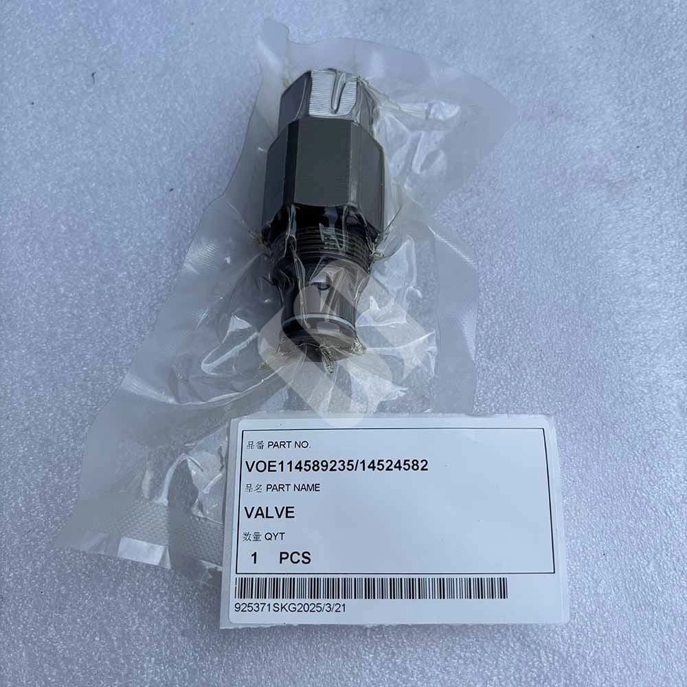 VOLVO EXCAVATOR PARTS MADE IN CHINA NEW EC140B EC140C EC160B EC160C EC180B EC180C VOE114589235 14524582 VALVE SPARKLING MACHINERY VOLVO EXCAVATOR PARTS MADE IN CHINA NEW EC140B EC140C EC160B EC160C EC180B EC180C VOE114589235 14524582 VALVE SPARKLING MACHINERY