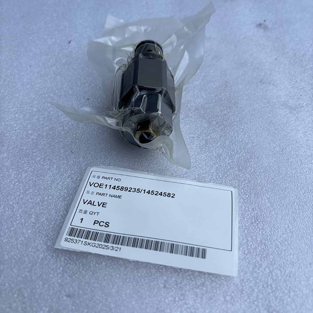 VOLVO EXCAVATOR PARTS MADE IN CHINA NEW EC140B EC140C EC160B EC160C EC180B EC180C VOE114589235 14524582 VALVE SPARKLING MACHINERY