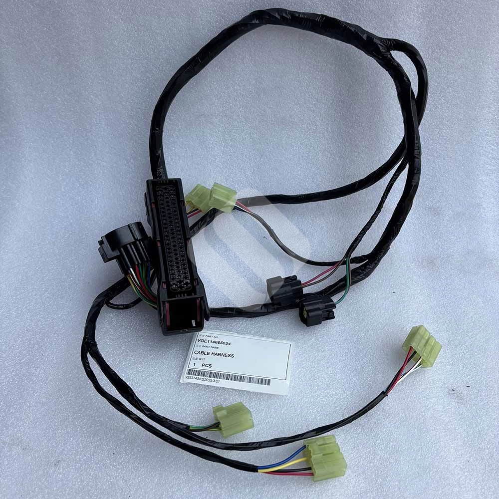 VOLVO EXCAVATOR PARTS MADE IN CHINA NEW EC120D EC140D EC140E EC160E EC170D VOE14665624 CABLE HARNESS SPARKLING MACHINERY VOLVO EXCAVATOR PARTS MADE IN CHINA NEW EC120D EC140D EC140E EC160E EC170D VOE14665624 CABLE HARNESS SPARKLING MACHINERY