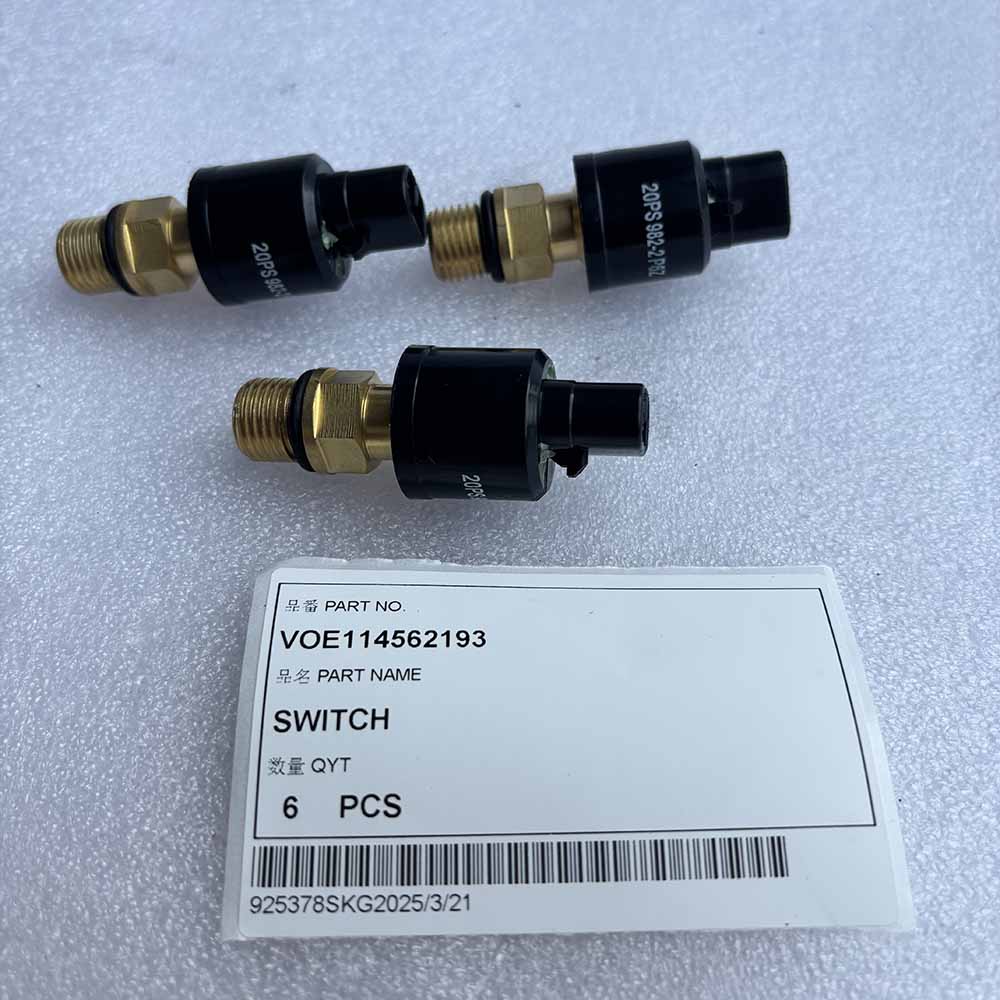 VOLVO EXCAVATOR PARTS MADE IN CHINA NEW EC140B EC140C EC160B EC160C EC180B EC180C VOE114562193 SWITCH SPARKLING MACHINERY