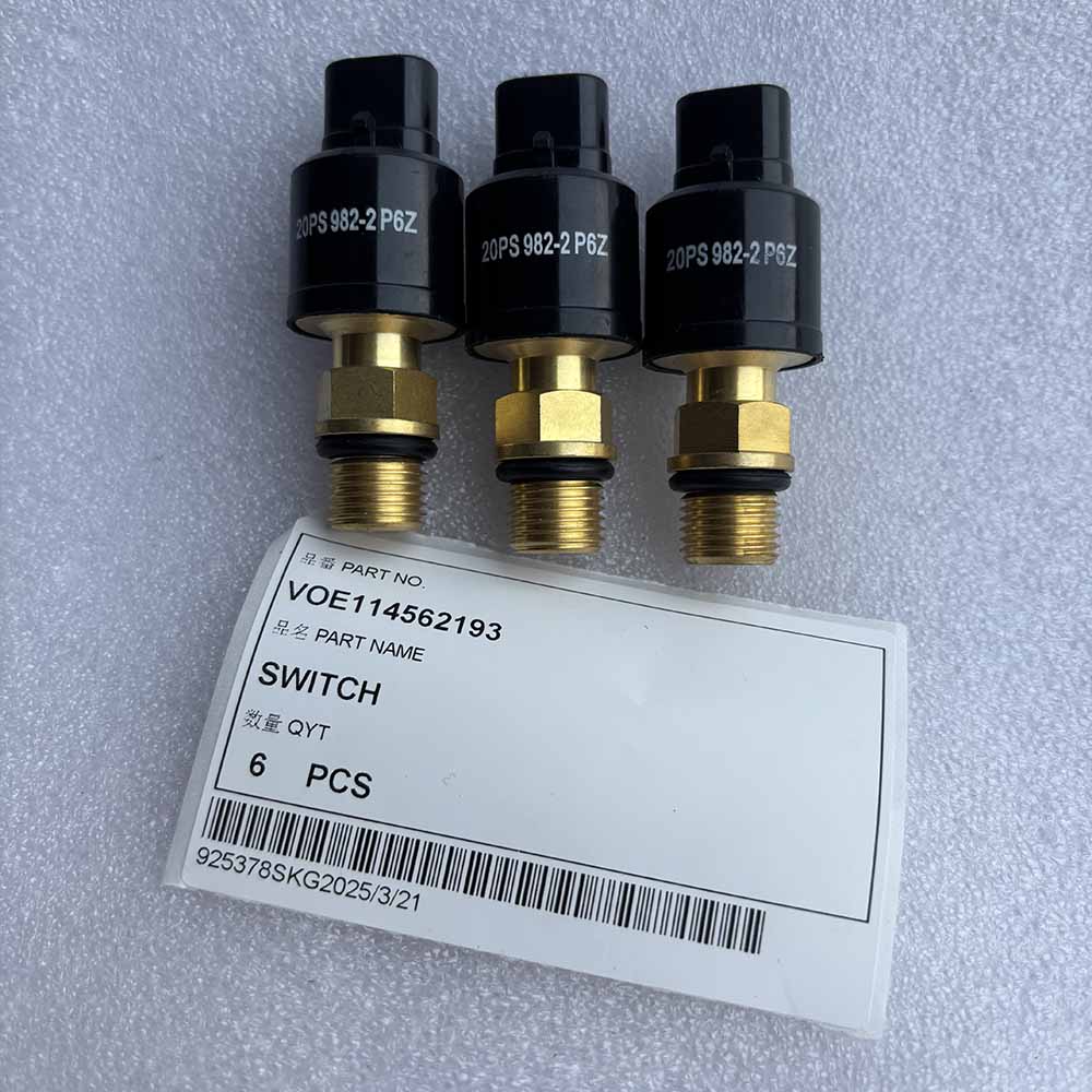 VOLVO EXCAVATOR PARTS MADE IN CHINA NEW EC140B EC140C EC160B EC160C EC180B EC180C VOE114562193 SWITCH SPARKLING MACHINERY