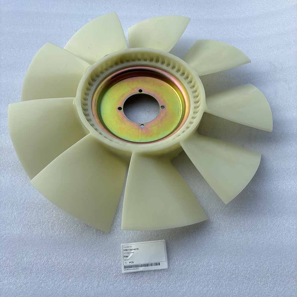 VOLVO EXCAVATOR PARTS MADE IN CHINA NEW EC140B EC160B EC180B EC210B VOE114514216 FAN SPARKLING MACHINERY
