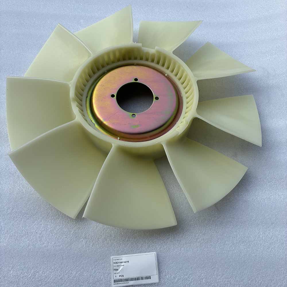 VOLVO EXCAVATOR PARTS MADE IN CHINA NEW EC140B EC160B EC180B EC210B VOE114514216 FAN SPARKLING MACHINERY