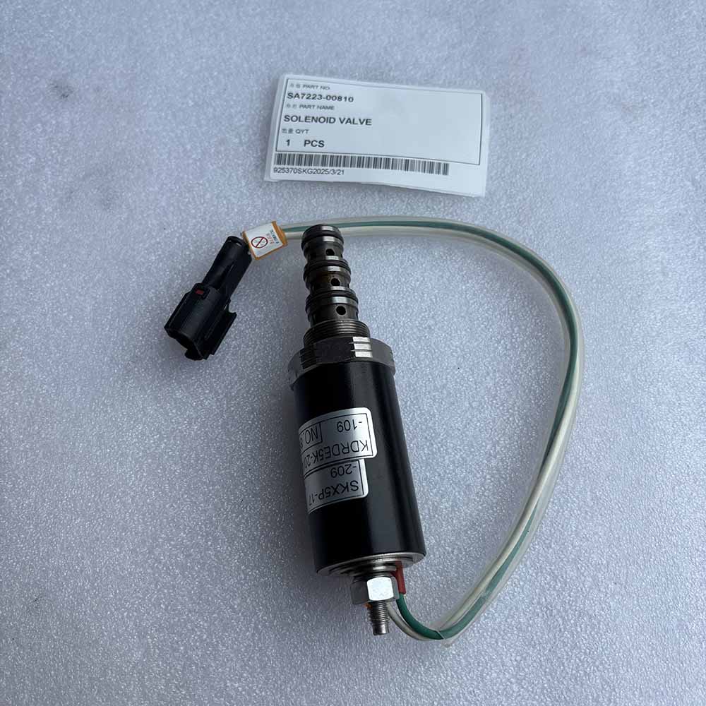 VOLVO EXCAVATOR PARTS MADE IN CHINA NEW EC330B EC360B EC330C EC700CHR SA7223-00810 SOLENOID VALVE SPARKLING MACHINERY