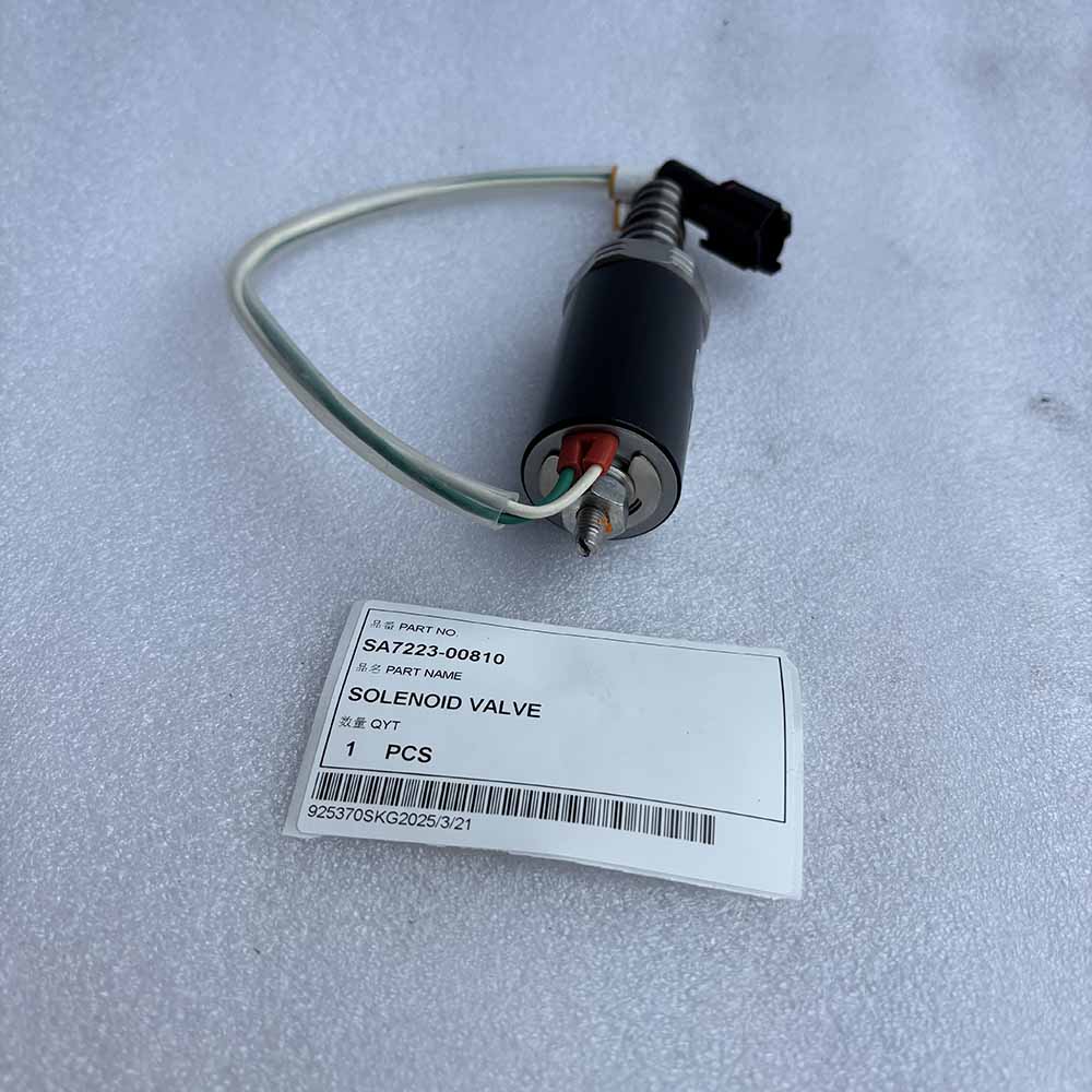 VOLVO EXCAVATOR PARTS MADE IN CHINA NEW EC330B EC360B EC330C EC700CHR SA7223-00810 SOLENOID VALVE SPARKLING MACHINERY