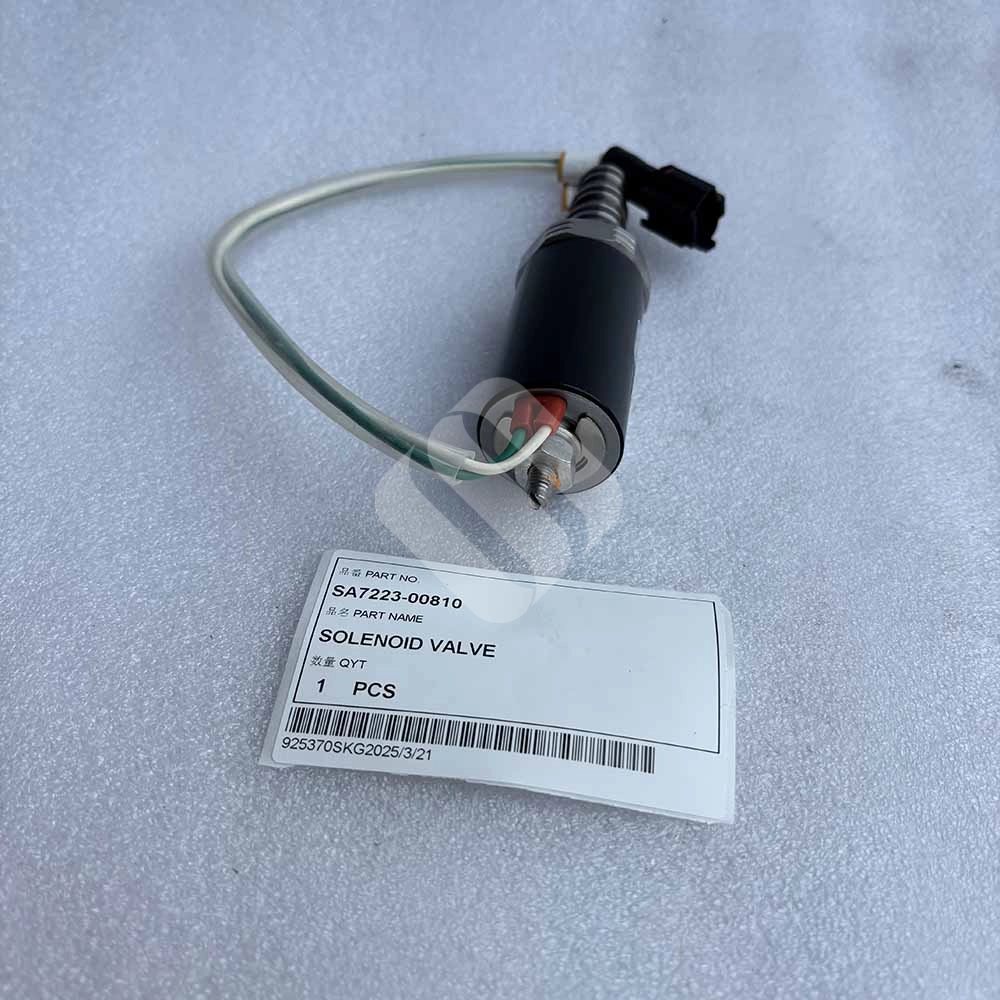 VOLVO EXCAVATOR PARTS MADE IN CHINA NEW EC330B EC360B EC330C EC700CHR SA7223-00810 SOLENOID VALVE SPARKLING MACHINERY VOLVO EXCAVATOR PARTS MADE IN CHINA NEW EC330B EC360B EC330C EC700CHR SA7223-00810 SOLENOID VALVE SPARKLING MACHINERY