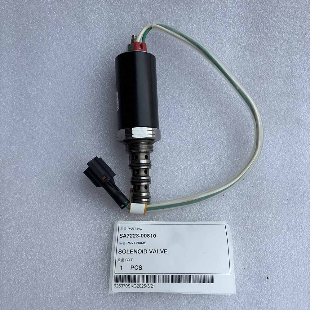 VOLVO EXCAVATOR PARTS MADE IN CHINA NEW EC330B EC360B EC330C EC700CHR SA7223-00810 SOLENOID VALVE SPARKLING MACHINERY