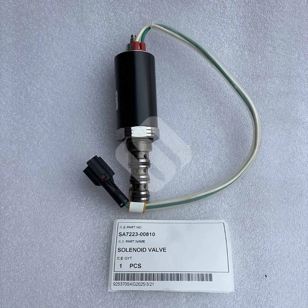 VOLVO EXCAVATOR PARTS MADE IN CHINA NEW EC330B EC360B EC330C EC700CHR SA7223-00810 SOLENOID VALVE SPARKLING MACHINERY VOLVO EXCAVATOR PARTS MADE IN CHINA NEW EC330B EC360B EC330C EC700CHR SA7223-00810 SOLENOID VALVE SPARKLING MACHINERY