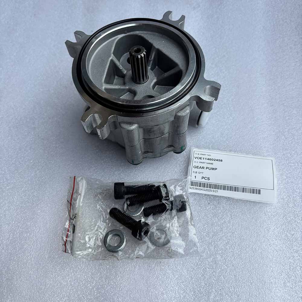VOLVO EXCAVATOR PARTS MADE IN CHINA NEW EC300D EC350D PL3005D VOE14602458 GEAR PUMP SPARKLING MACHINERY